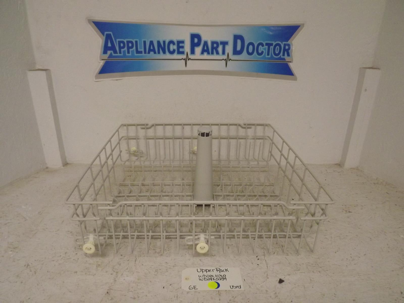 GE Dishwasher WD28X10369 WD28X0259 Upper Rack Used GE Dishwasher WD28X10369 WD28X0259 Upper Rack Used
